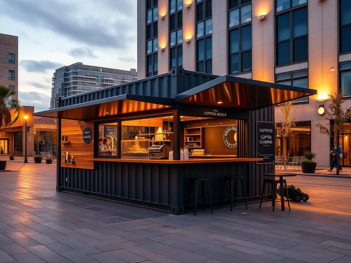 Módulo acondicionado - cafetería